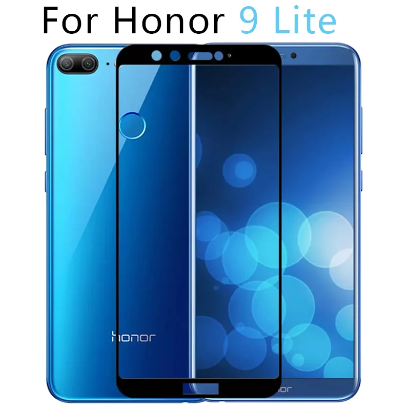 Чехол для Honor 9 закаленное стекло Huawei Lite lite защитная пленка с полным