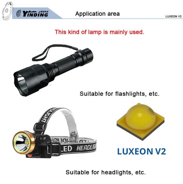 10 шт. LUMI светодиодный S luceon V2 10 Вт высокомощный светодиодный 3535 фонарик ИСТОЧНИК СВЕТА 5700 к холодный белый светодиодный светодиод