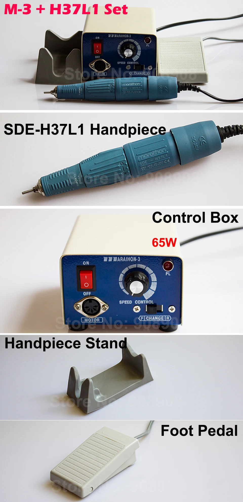 220 V/110 V Новые корейские SAEYANG 35000 об/мин лаборатория микромотор Marathon полировки полировщик N3+ SDE-H37L1 наконечник Dremel