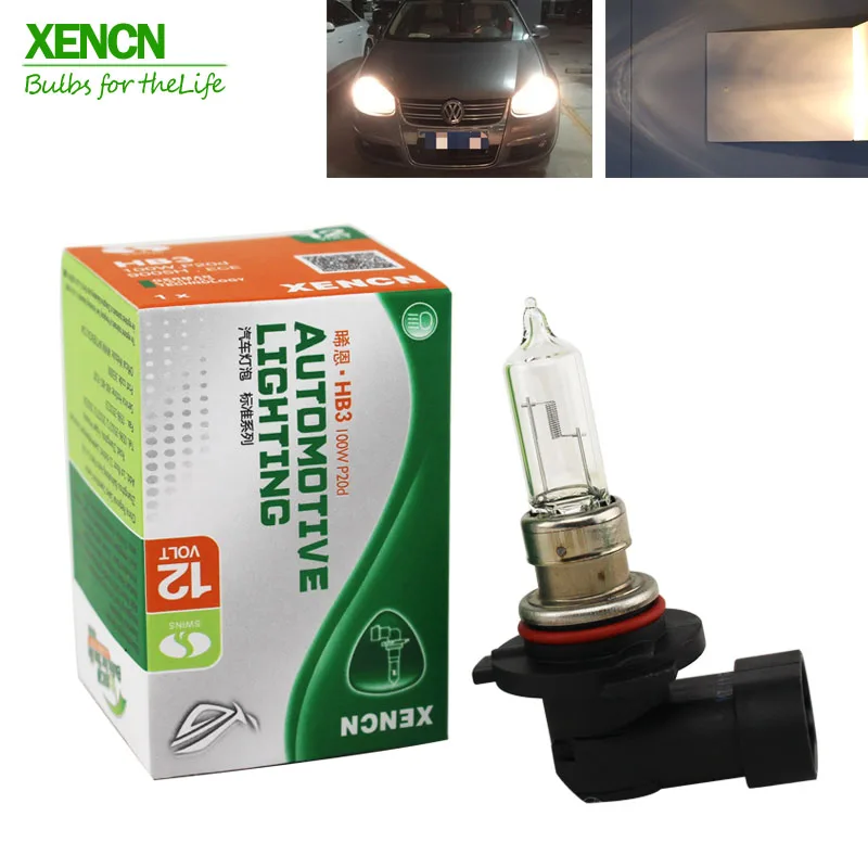 Оригинальная Автомобильная фара XENCN HB3 9005 12 в 100 Вт 3200K Clear серии для внедорожников