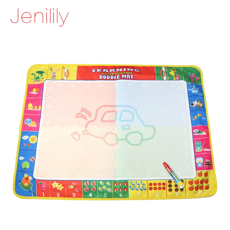 80*60cm Big Size Magic Water Drawing Board Kids Coloring Doodle Mat