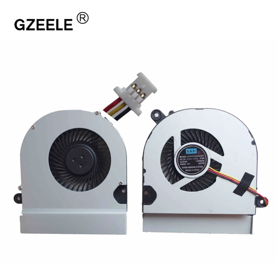 GZEELE охлаждающий вентилятор для ноутбука ASUS A45 A45vd A45V A85C A85 A85V K45VM K45VD P45VJ ноутбуки