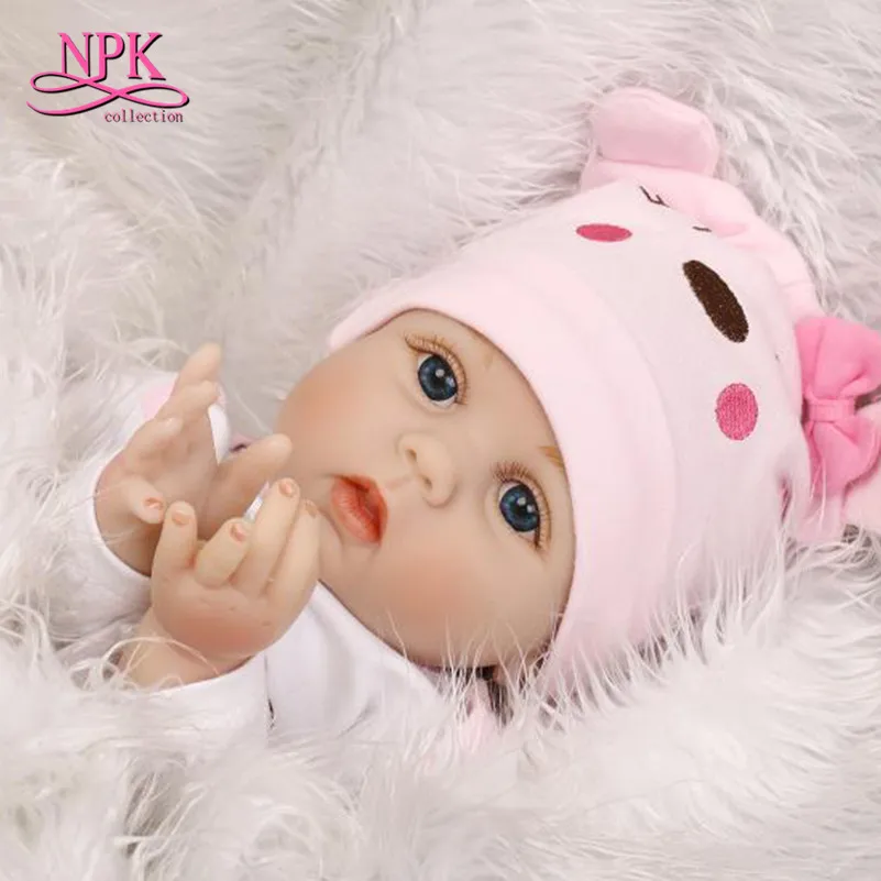 Силиконовые реалистичные куклы реборн NPK 55 см Кукла Реалистичная для