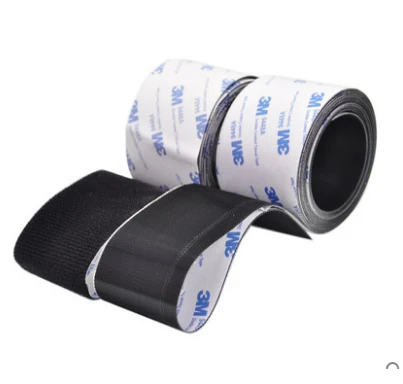 

1m Durable Hook +1m Loop Fastener 3M Tape Magic Nylon Sticker Adhesive Strap Loop Disks Velcros Cable Tie with 3M tape Gadget
