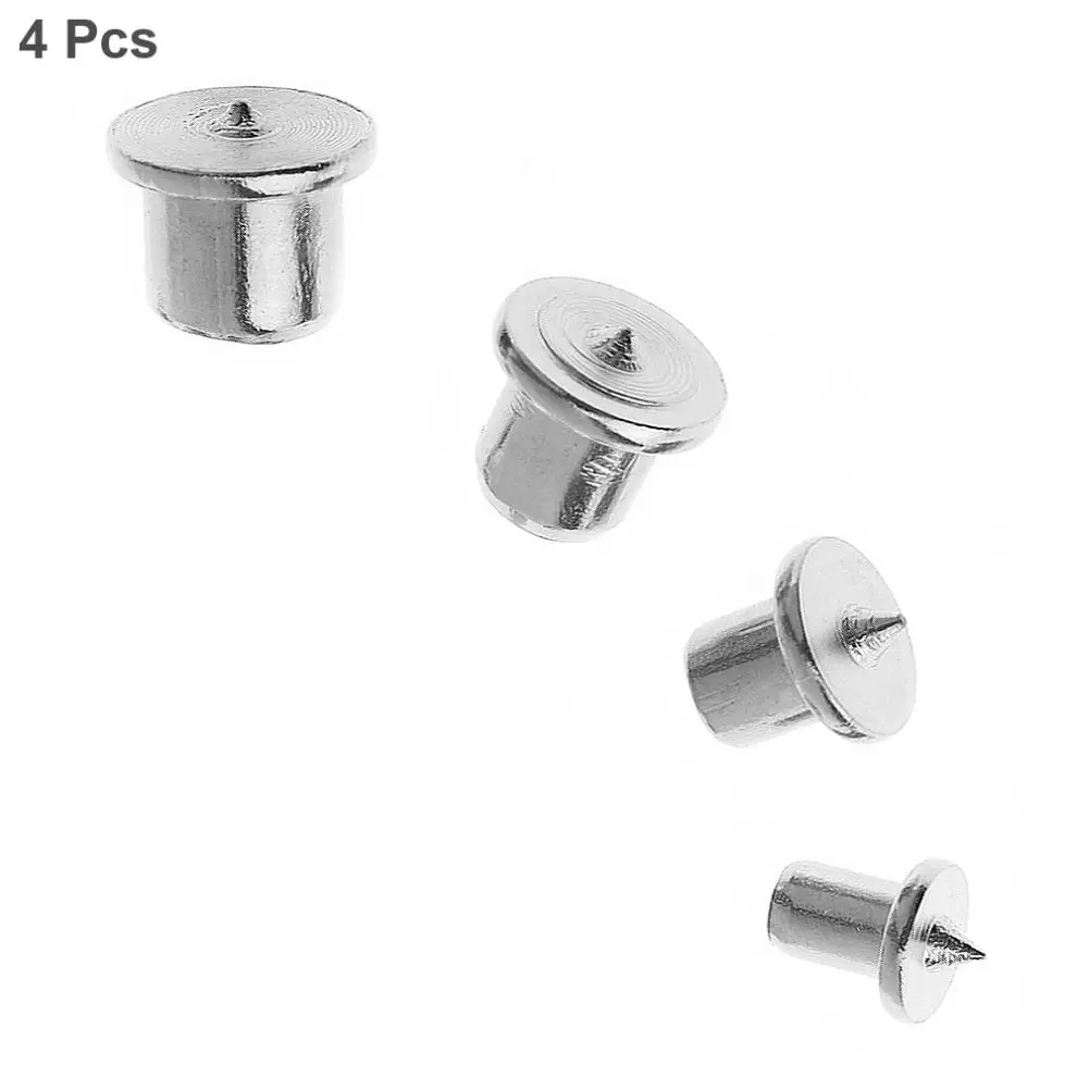 4pcs/lot High-carbon Steel Round Wood Pin Locator Center Punch with 6 / 8 / 10 / 12mm for Woodworking Tools Power Accessories for 95% 8586 858d for 858 series hot air station nozzle hot air nozzle power tools soldering tools 1pc 3 12mm silver