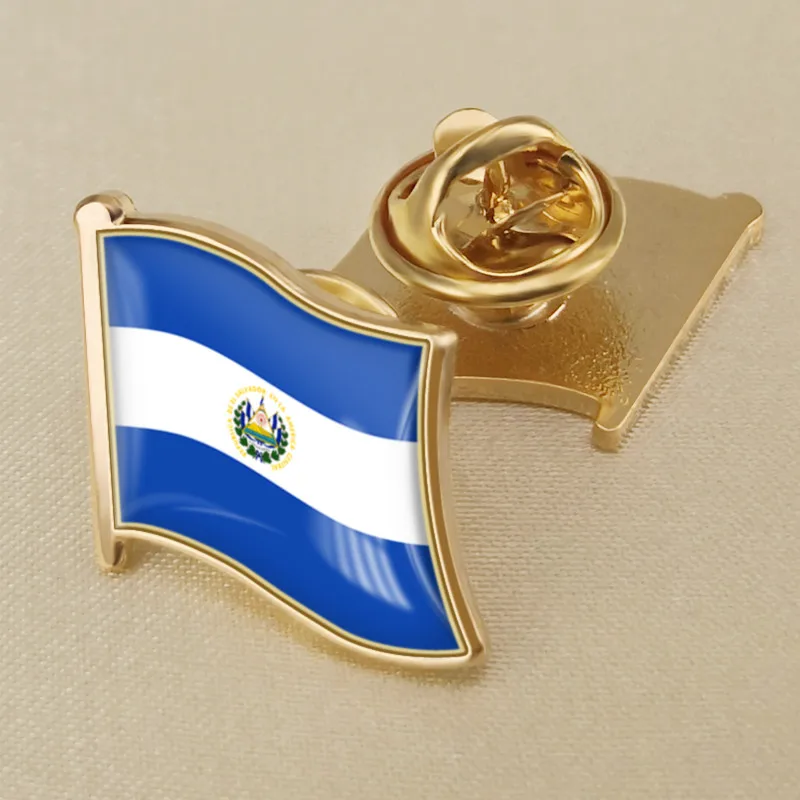 

El Salvador Single Flag Lapel Pins