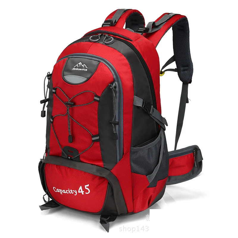 45л мужской рюкзак для спорта на открытом воздухе, альпинистская сумка, Большой Вместительный мужской рюкзак, мужская сумка A4392