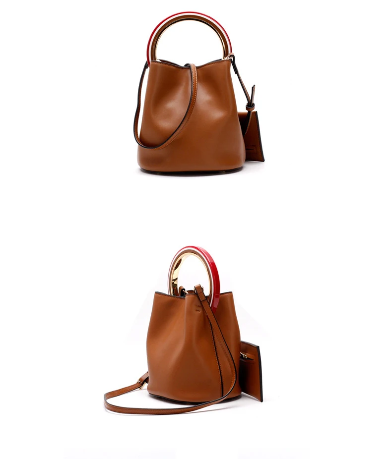 Новая модная сумка из спилка с кольцом, шикарная сумка из спилка, женская сумка с кошельком, роскошная винтажная сумка на плечо с цепочкой