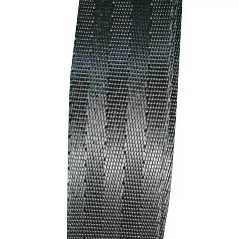 

High quality 1M 20mm 38mm 50mm Black Nylon Ribbon Safety Belt Computer jacquard Ribbon Outdoor Backpack Bag Parts Black Webbing