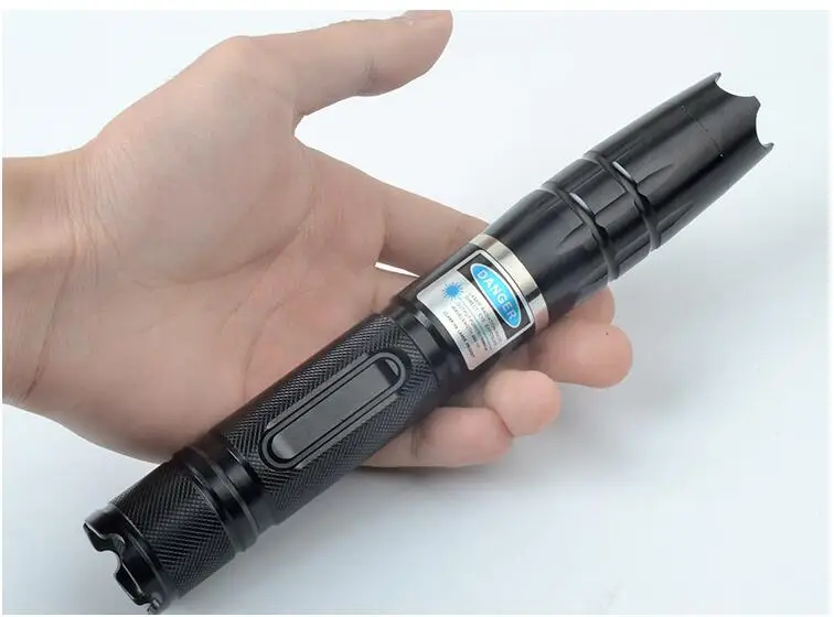

AAA Professional Power Military Blue Laser Pointer 100W 100000M 450nm Flashlight light Burn match candle lit cigarette wicked