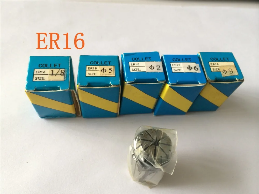1 шт. ER16 10 мм прецизионный пружинный цанговый патрон для фрезерного токарного