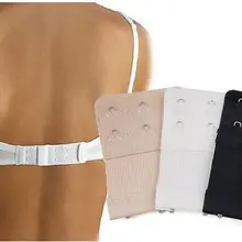 Высокое качество эластичные женские Мягкий Назад бюстгальтер группа Extender 3 крюк 2 ряда 100 шт./лот