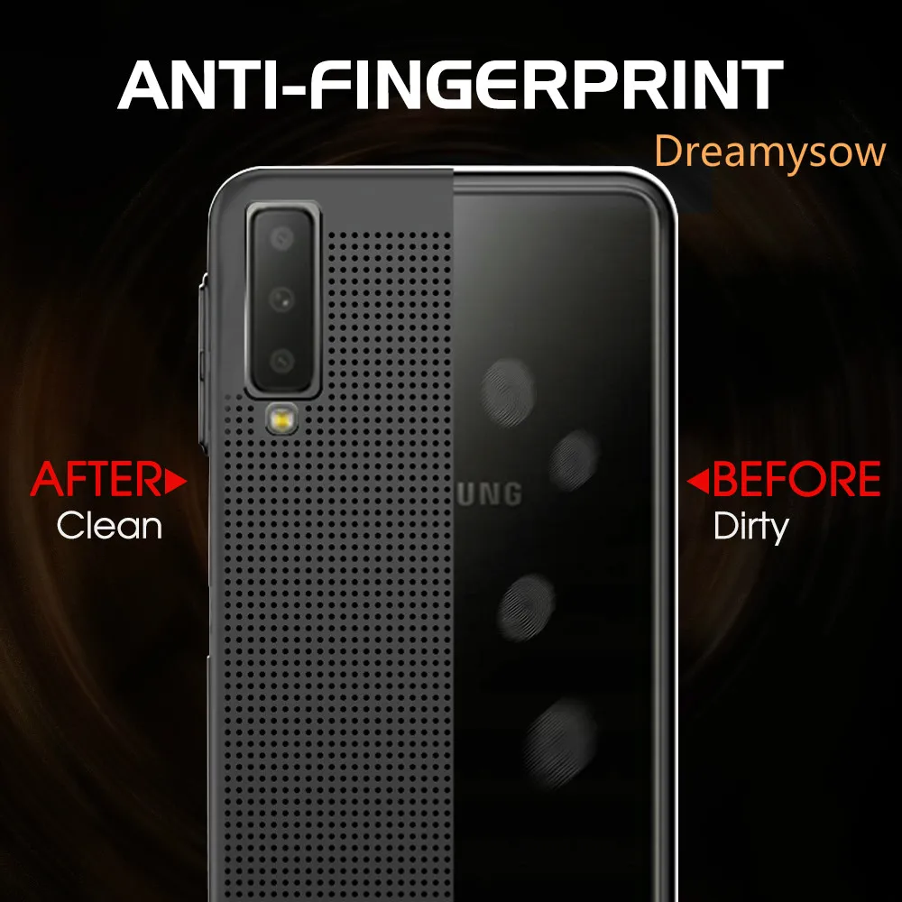 

For Samsung Galaxy M20 M10 S10 E A8 A6 J4 J6 Plus A9 A7 J8 2018 A6S A8S Ultra Thin Breathable Shell Heat Dissipation Phone Case