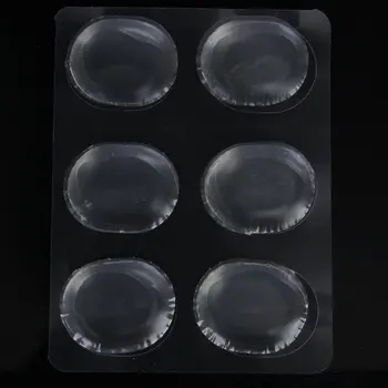 

Fashion Boutique 3 Pair Silicone Transparent Small Stickers Affixed Wildcard