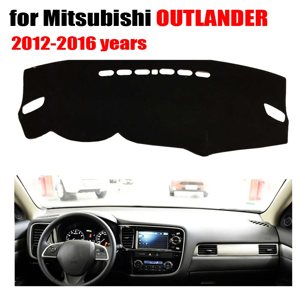 RKCA Чехлы для приборной панели автомобиля коврик Mitsubishi OUTLANDER 2012-2016 лет