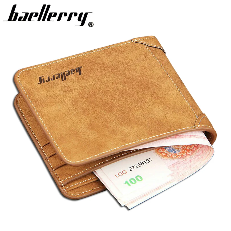 MENS SOFT HIGH QUALITY GENUINE REAL LEATHER WALLET CREDIT CARD COIN DESIGN PURSE