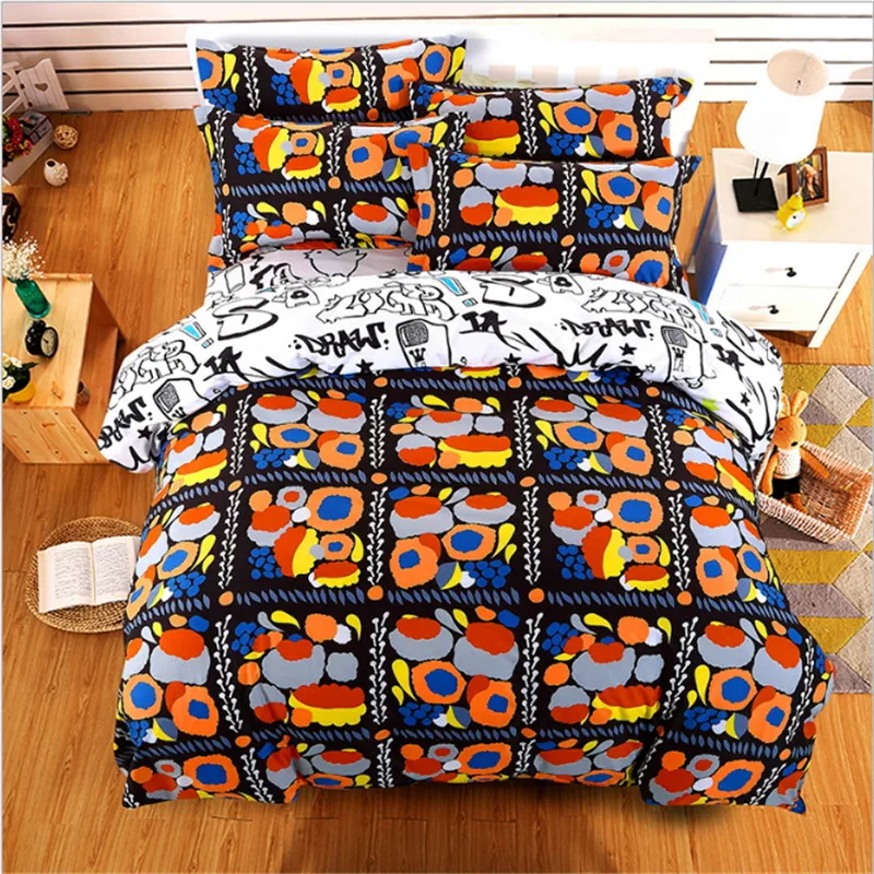 

high quality flower design fashion bedding new style 3/4pcs 1pcs quilt cover/1pcs bed sheet/2pcs pillowcase free shipping