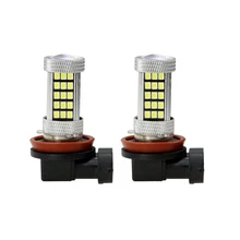 2x H8 H11 LED Fog Light High Power HeadLight Bulb 12V 63SMD 2835 50W Bright White DRL Fog Lamp For Motorcycle Car Accessories