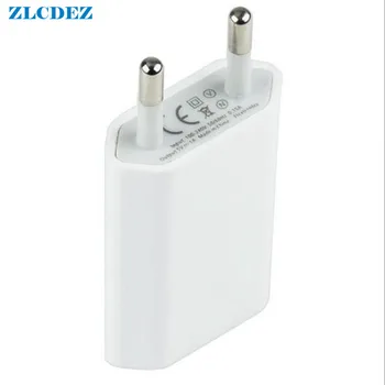 

200pcs/lot High quality Wall charger for apple iphone 4 4S 5 5S 6 6s 7 7plus Universal EU plug USB Power Adapter Full 1A