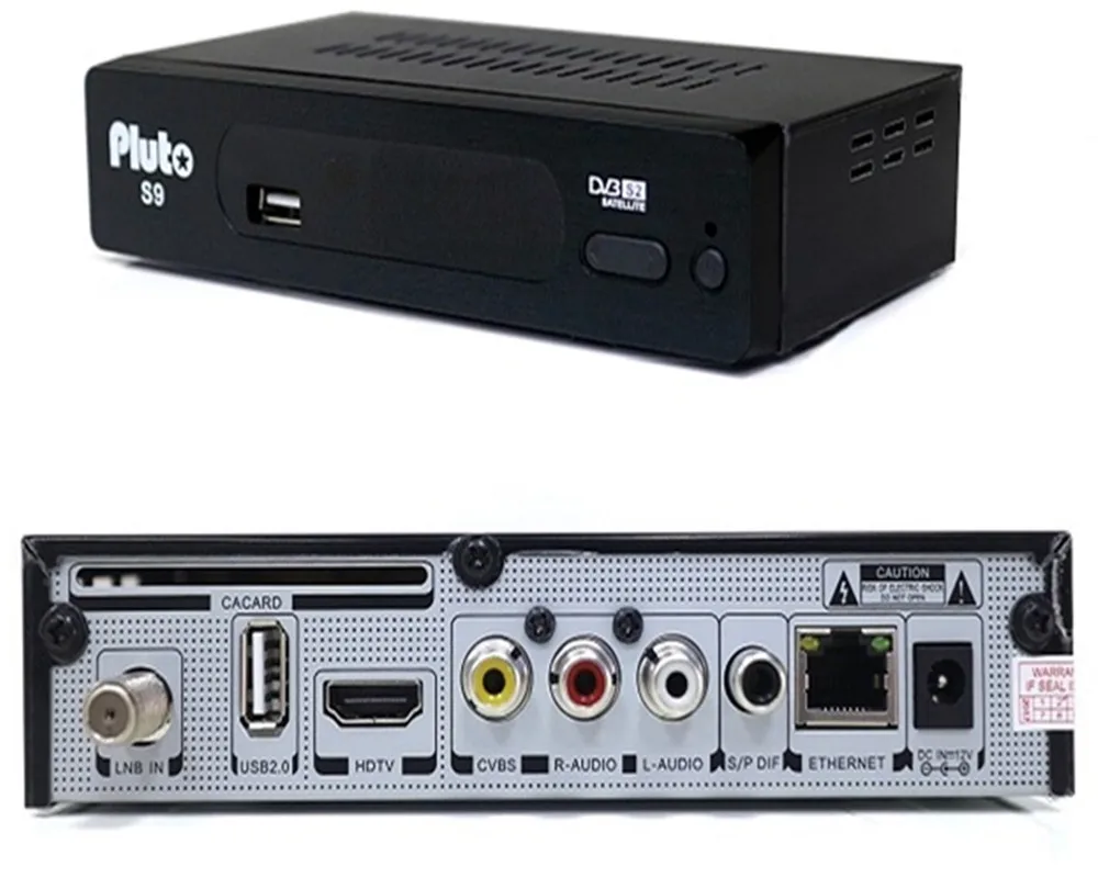 DVB PLUTO S2 Fully HD Digital Set Top Box Satellite Receiver Support lan RJ45 FTA WIFI Youtube DLNA GAMES CARD IPTV Card Reader DVB PLUTO S2 Fully HD Digital Set Top Box Satellite Receiver Support lan RJ45 FTA WIFI Youtube DLNA GAMES CARD IPTV Card Reader