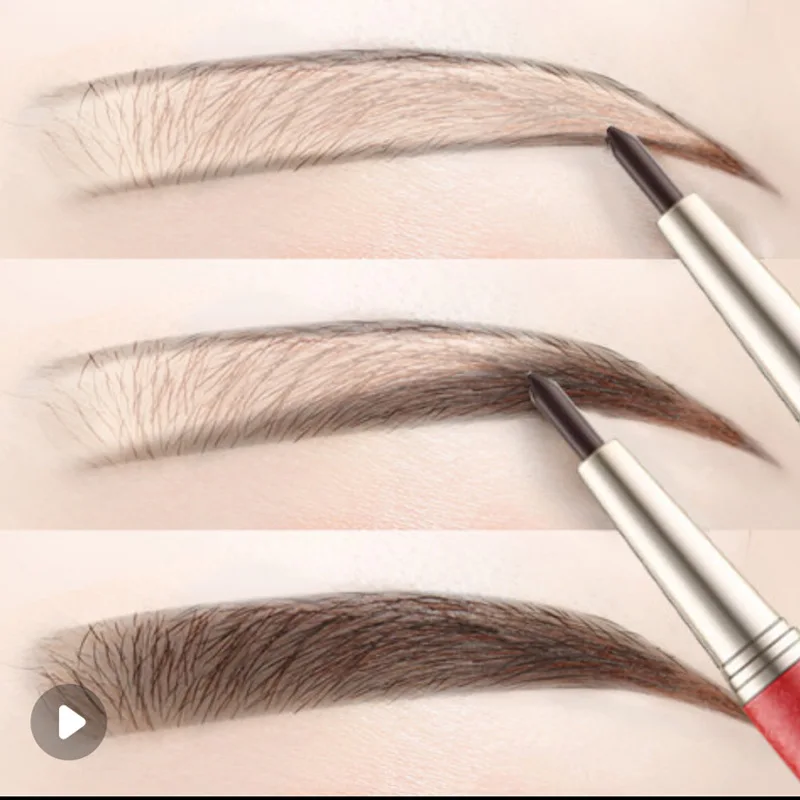 

4 Colors Eyebrow Tattoo Pen Eyebrow Enhancer Tools Fine Sketch Liquid Eyebrow Pencil Eye Brow Pencil Long Lasting Cosmetics 2019
