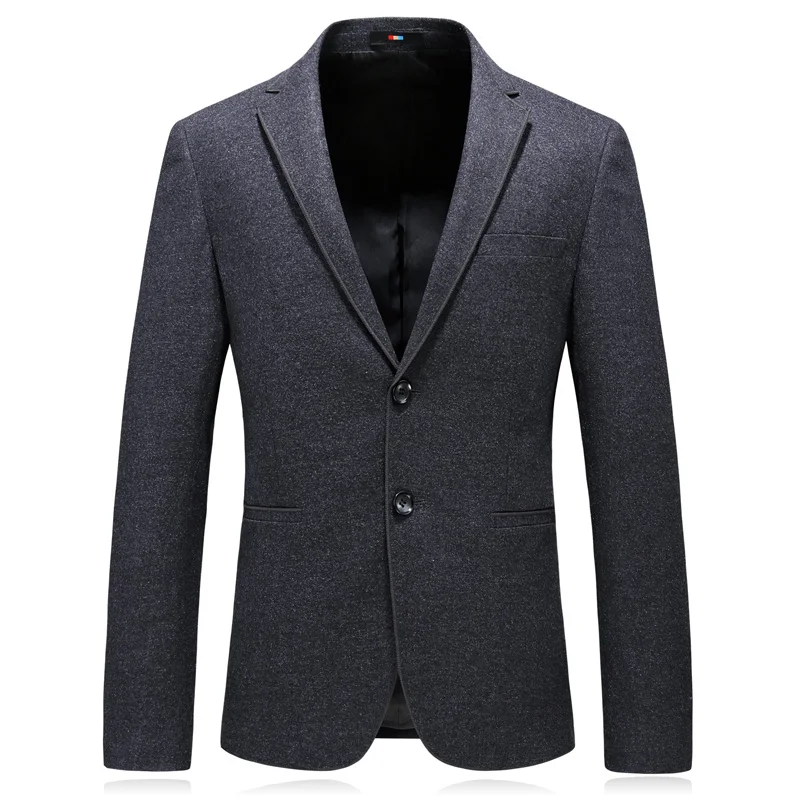 Buy 2018 new dark gray men's blazers and suit jackets