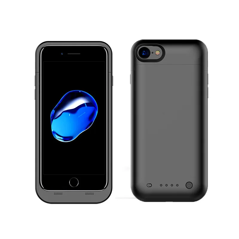 imágenes para Real 4000/3000 mAh Para iphone7Plus/i7 caso Power pack Cargador de Batería de Reserva Del Caso banco de alimentación Externa con templado película imágenes para Real 4000/3000 mAh Para iphone7Plus/i7 caso Power pack Cargador de Batería de Reserva Del Caso banco de alimentación Externa con templado película