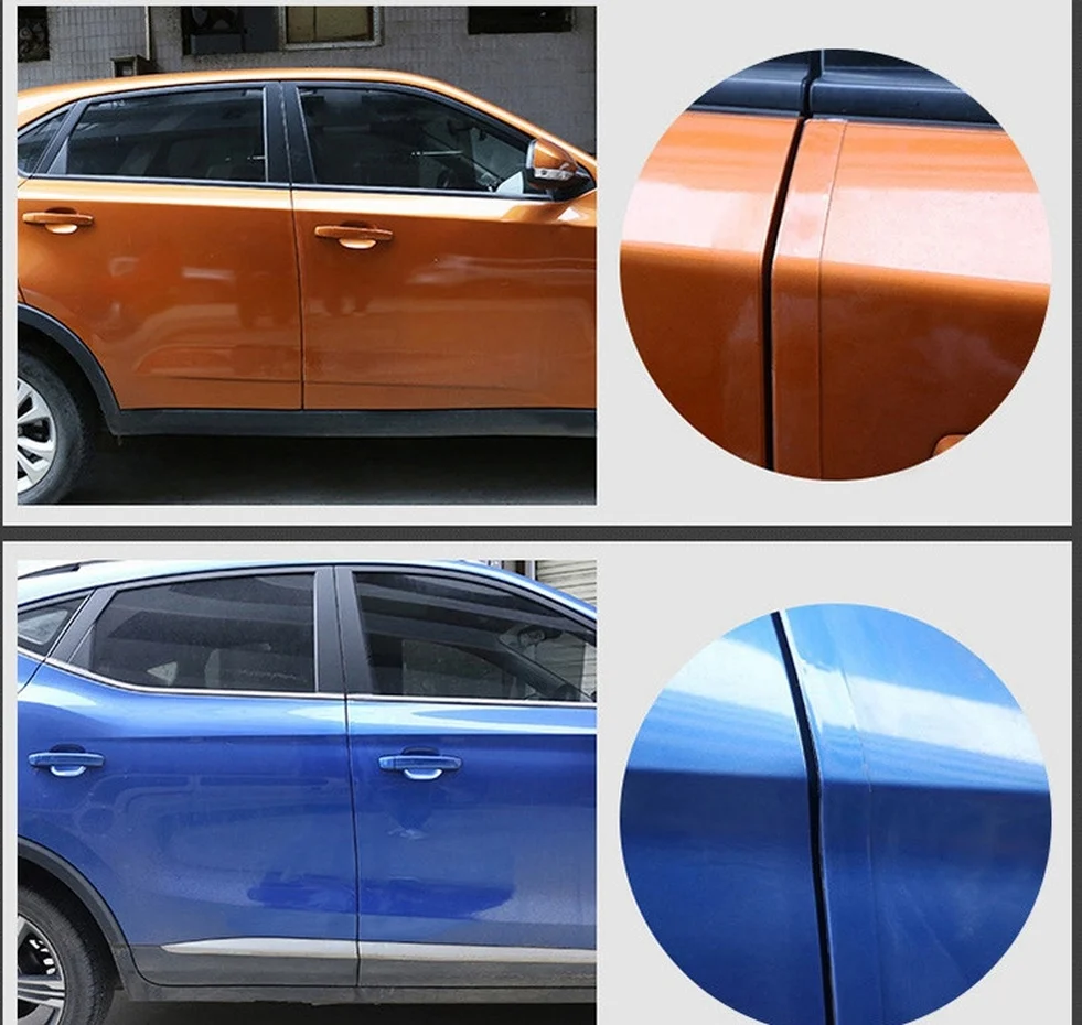 X Autohaux Clear Car Door Edge Guard Strip Paint Protection Sticker Anti-scratch Wrap Film Styling Mouldings 2/3/5cm*3m