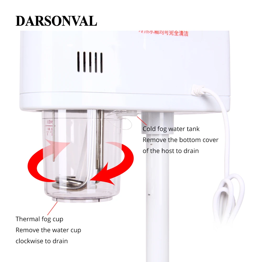 Пароварка для лица, устройство для отпаривания пор кожи, паровая машина для чистки лица, косметические машины, салон, распылитель холодного и горячего тумана, красота