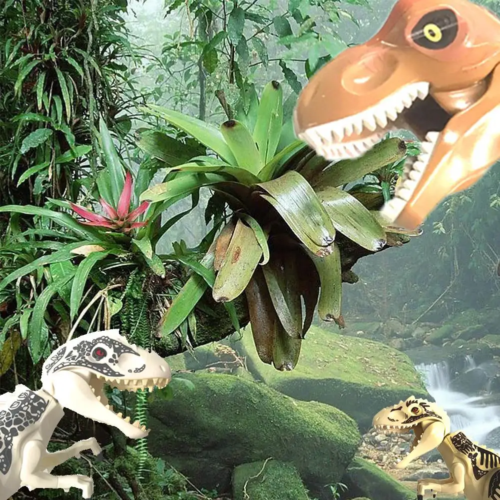 Горячие динозавры игрушки большой Indominus Rex мир Юрского Периода Динозавры фигурки блоки Raptor игрушки набор для детей подарок для мальчика