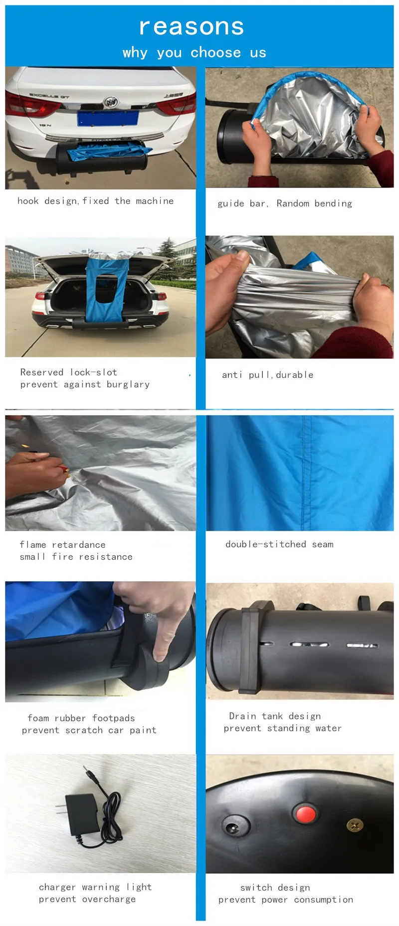 Тип smart car cover, автоматическая крышка автомобиля с пультом дистанционного управления, быстро и удобно для защиты вашего автомобиля