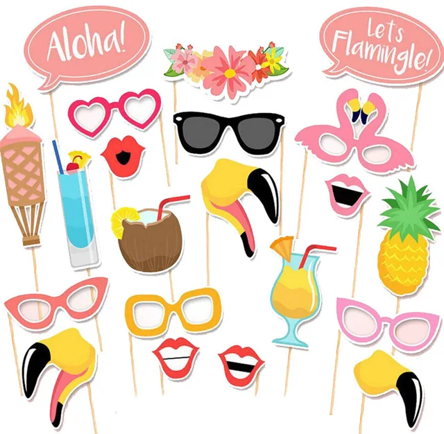 DIY-Aloha-Flamingo-Wedding-Birthday-Christmas-New-Year-Party-Photo-Booth-Props-Set-on-A-Stick.jpg_640x640