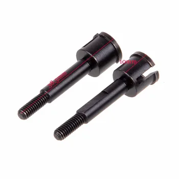 

2pcs 08064 Metal Wheel Axles for HSP 1/10 Off Road Buggy Warhead Backwash Redcat Racing Vortex SS Volcano S30 94166 94106