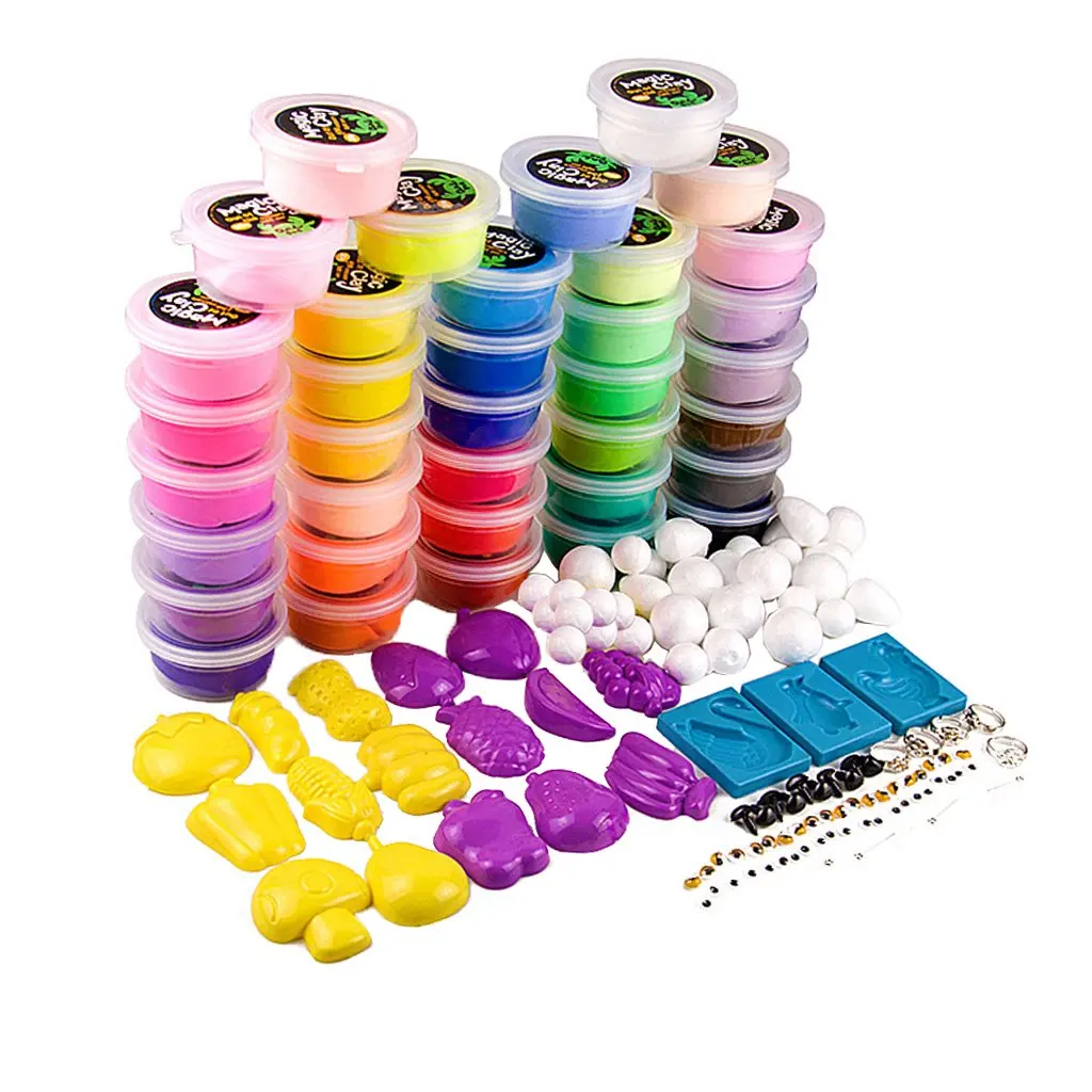 

36 Color DIY Modeling Clay Malleable Polymer Magic Clay Imagination Creativity Development Educational Fun Toys Gift Children
