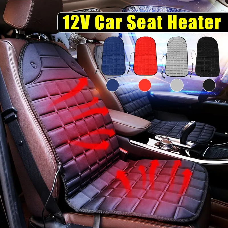 

12V Unversal Heated Car Seat Cushion Cover for Winter Warmer Winter Household Cushion cardriver heated seat cushion for VW