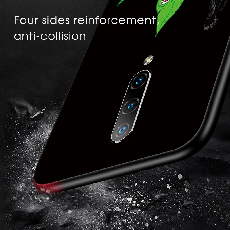 Черный матовый чехол для телефона Oneplus 7 Pro Mini Heart чехол s для OnePlus 7 One Plus 7 Pro 1+ 7Pro Мягкий ТПУ чехол для пары