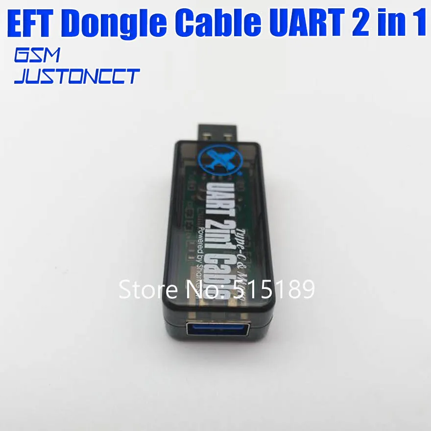 EFT DONGLE + CABLE - GSMJUSTONCCT -D4