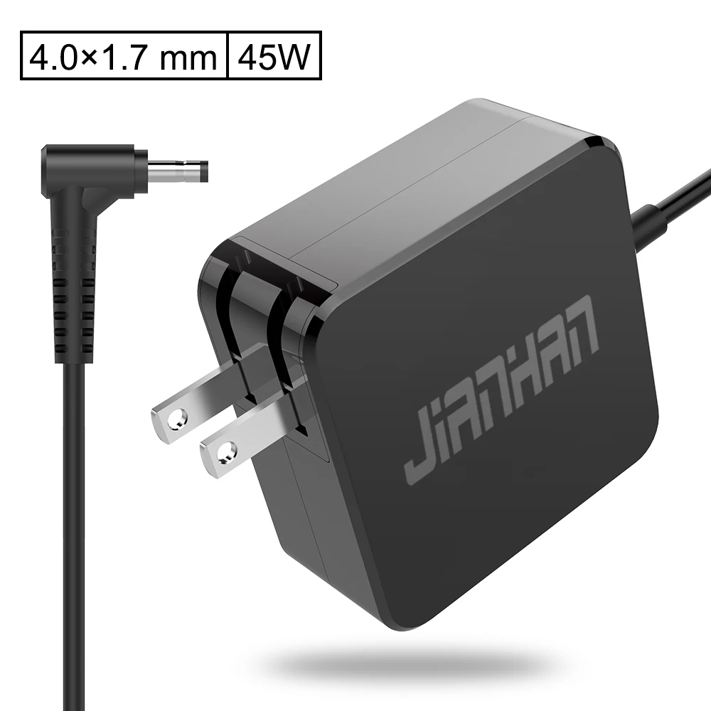 

20V 2.25A 4.0*1.7mm Laptop Adapter Charger for Lenovo IdeaPad 310 110 100 YOGA 710 510 Flex 4 5A10K78750 PA-1650-20LK US Plug