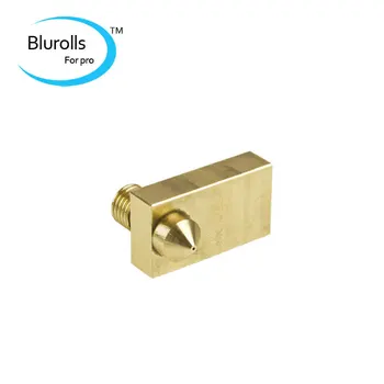 

3d printer parts diy assemble ultimaker 2 nozzle heater block kit nozzle diameter0.4mm 1.75mm filament top quality