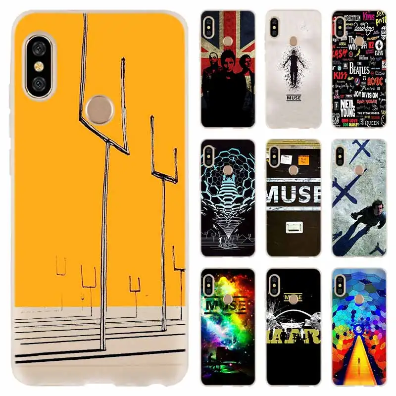 

music muse band Cover For Xiaomi Redmi Note 7 6 5 4 3 pro Case for Redmi 6a s2 5a 5 Plus 4a 4x 3 Pro