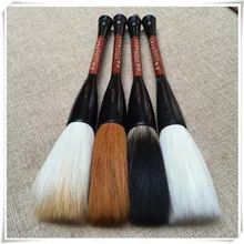 Традиционное китайское письмо каллиграфия щётки Хоппер-фигурные макияжные кисточки Большая кисть Ручка шерстяные волосы фестиваль куры ручка Эсколар