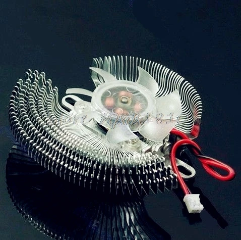 New 2 Pin Small QQ Computer Graphics Card Heatsinks Cooler