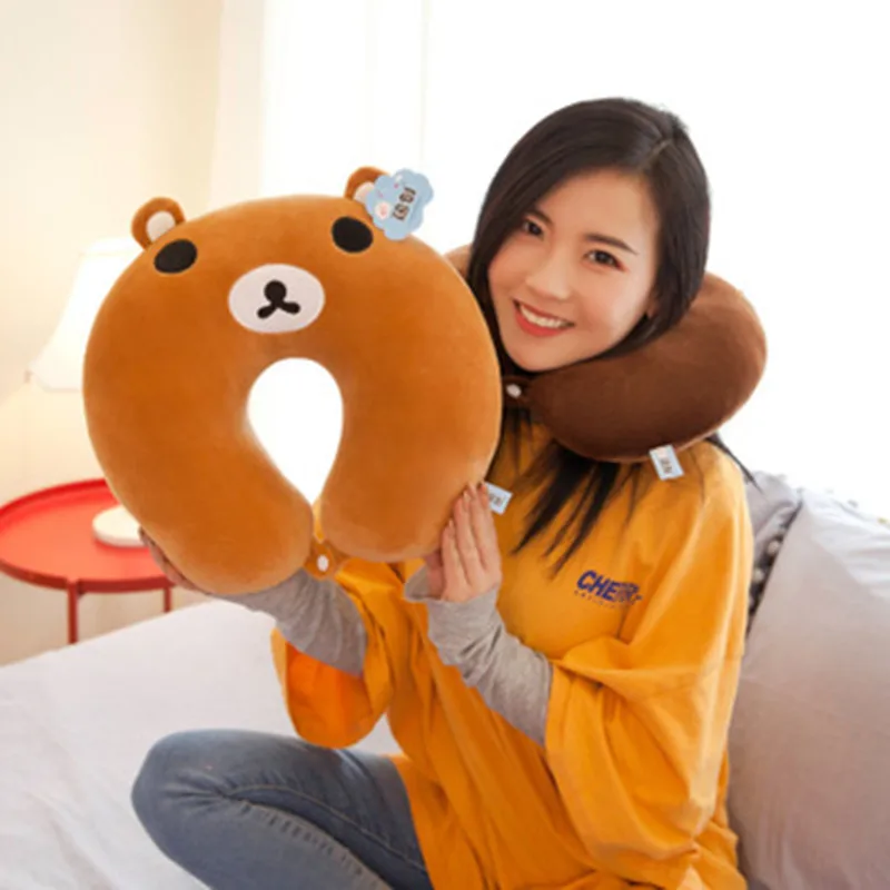 

Cushion Pillow Para Neck pillow u-shaped cartoon neck pillow siesta office pillow travel driving neck N-shaped pillow 2019