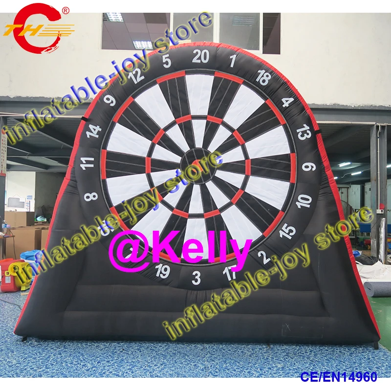 free air shipping 3m high giant inflatable games golf dart board, cheap
