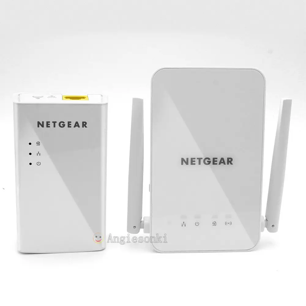 Netgear PowerLINE 1000(PLW1000-100NAS) точка доступа и адаптер, Розничная коробка! 802.11ac 1000 Мбит/с 1 Gigabit RJ-45