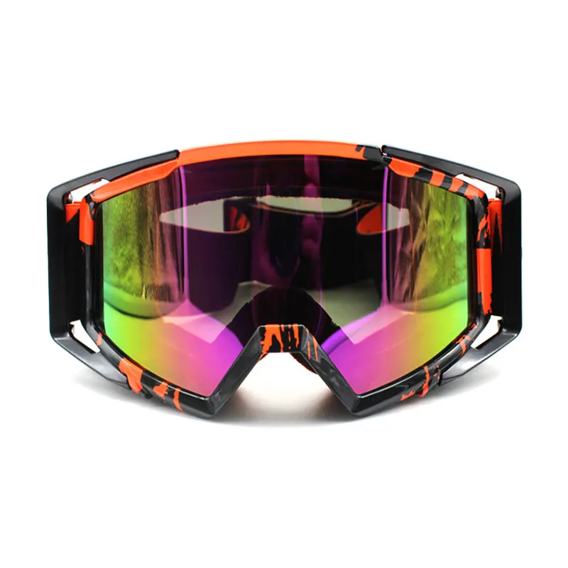 Nuoxintr мотоциклетные очки Oculos Gafas мотоциклетные очки ATV MX внедорожные Dirt Bike лыжные спортивные альпинистские гоночные Мото очки - Цвет: U816-R