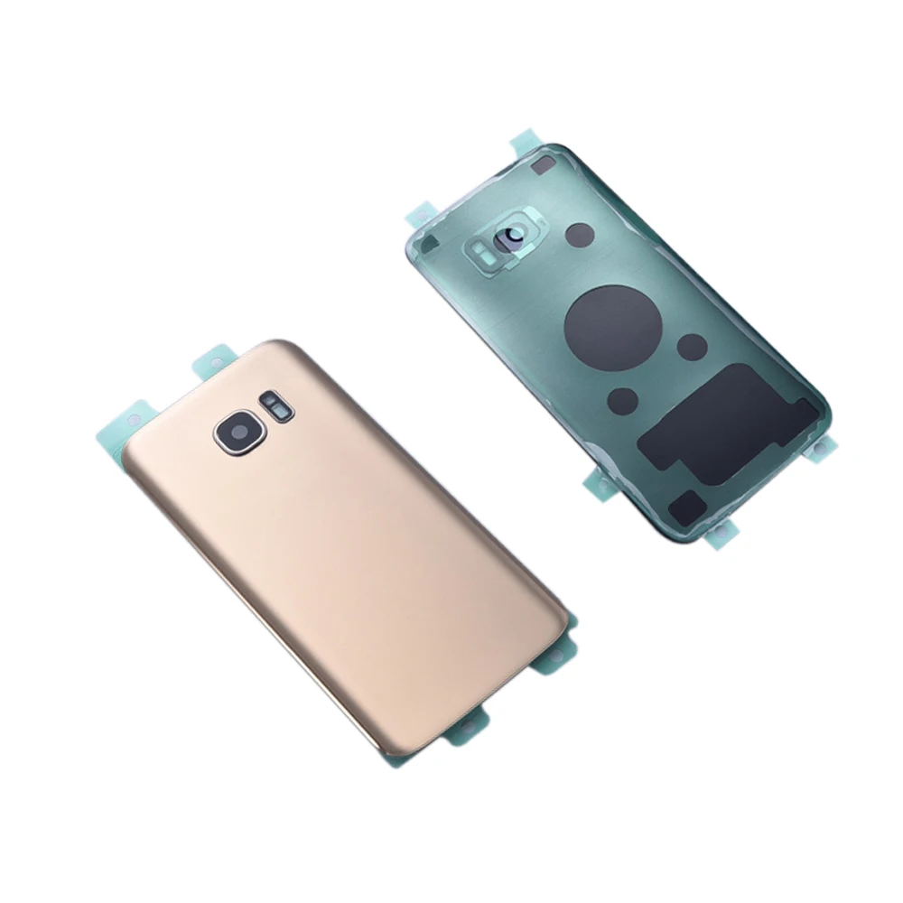Для Samsung Galaxy S7 G930F Edge G935F корпус батарейного отсека задняя крышка Замена двери