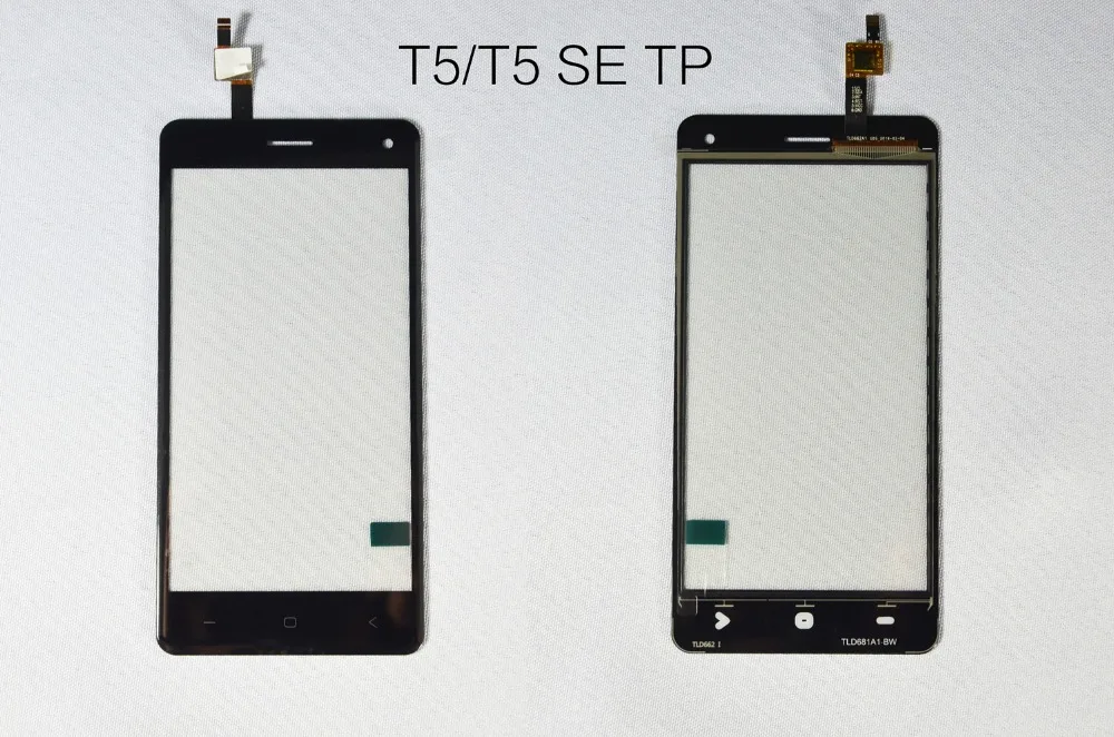Original Spare Part 5 0 inch Glass Touch Screen For VKWORLD T5 T5 SE