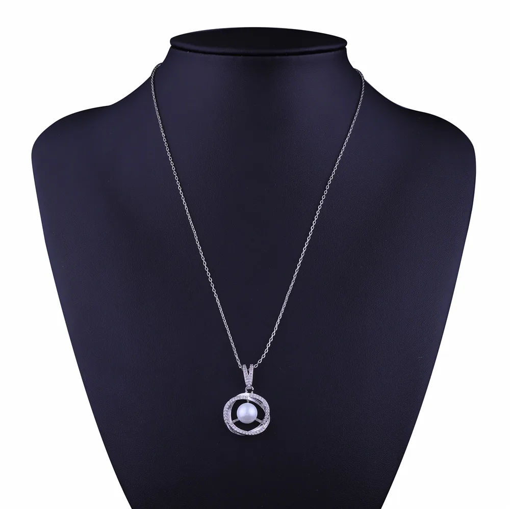 JUWANG-Marke-Simulierte-Perle-Anh-nger-Halsketten-Schmuck-Klare-Zirkonia-Fashion-Runde-Colliers-Halskette-f-r (2)