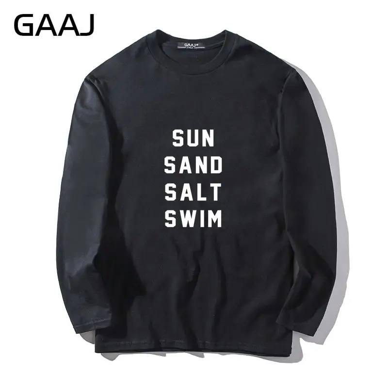 Футболка Мужская/Женская с длинным рукавом и круглым вырезом|brand t shirt men|t ment men brand |